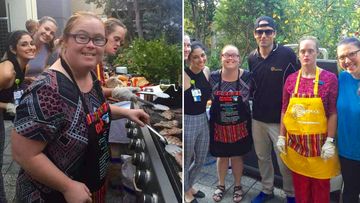 UpClub helped prepare dinner for children and volunteers at Bear Cottage, a NSW children's hospice for terminally ill children. (UpClub)