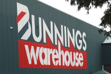 Getty image of Bunnings logo 