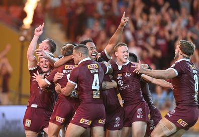BRISBANE, AUSTRALIA - NOVEMBER 18: during game three of the State of Origin series between the Queensland Maroons and the New South Wales Blues at Suncorp Stadium on November 18, 2020 in Brisbane, Australia. (Photo by Bradley Kanaris/Getty Images)