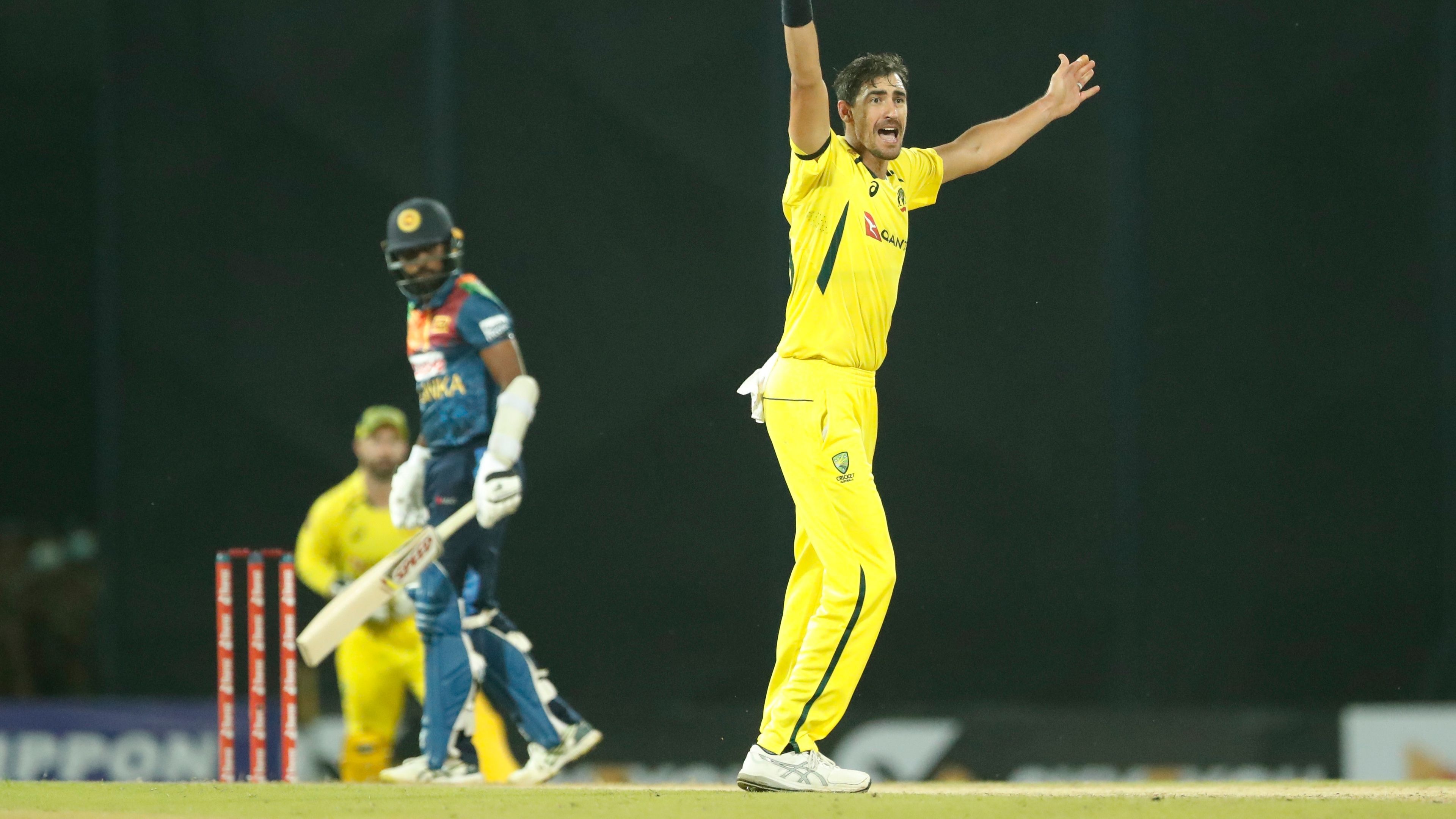 Mitchell Starc to miss opening ODIs after slicing finger on his own boot