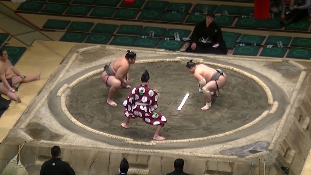 Sumo wrestler lands brutal UFC-style KO