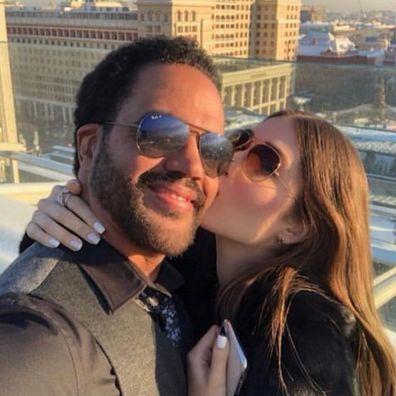 Kristoff St. John and Kseniya Mikhaleva