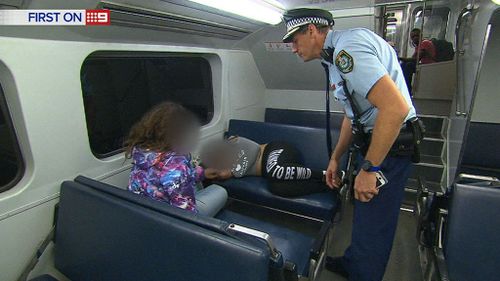Police nabbed one fare evader every minute of the operation. (9NEWS)