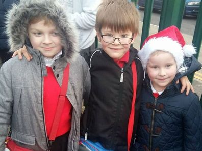 Many of William's (centre) friends have expressed their condolences via a GoFundMe page.