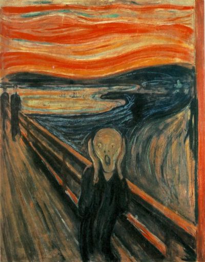 <strong><em>The Scream</em> by Edvard Munch</strong>
