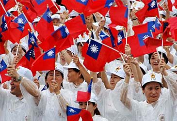 What is the estimated population of Taiwan?