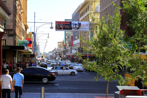 Adelaide city centre, South Australia