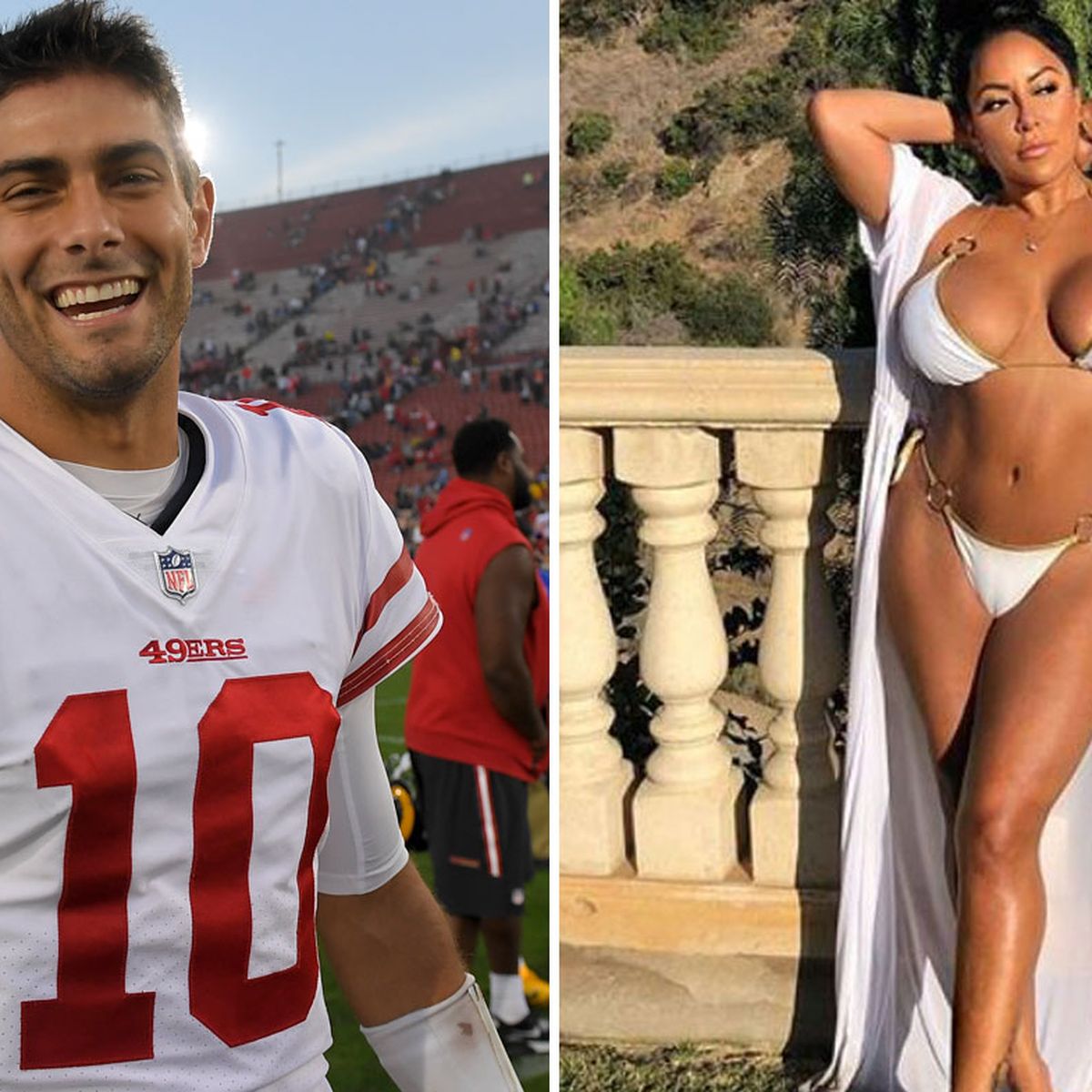 Nfl San Francisco 49ers Jimmy Garropolo Opens Up On Date With Porn Star Kiara Mia