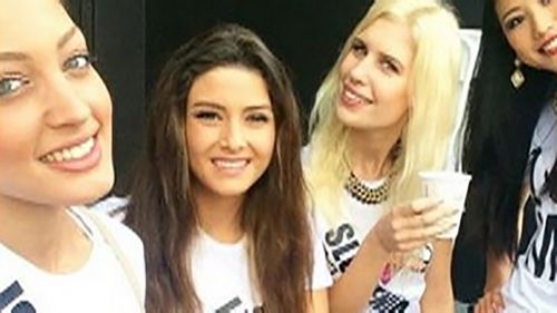 Miss Lebanon in hot water after selfie with Miss Israel