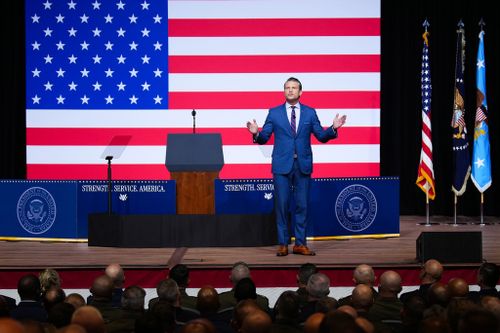 US Secretary of Defence Pete Hegseth 