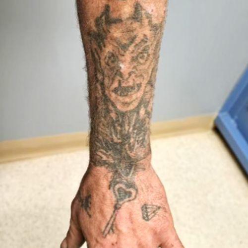 Ingram has several tattoos on his arms.