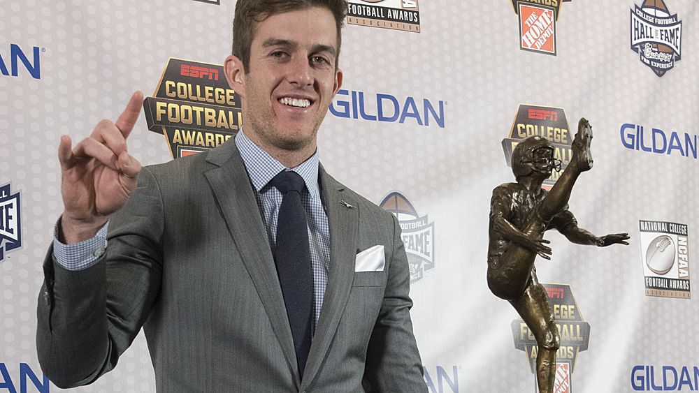 Australian University of Texas punter Michael Dickson wins Ray Guy Award
