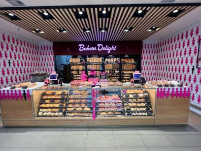 Bakers Delight self-service cabinets for coffee machines