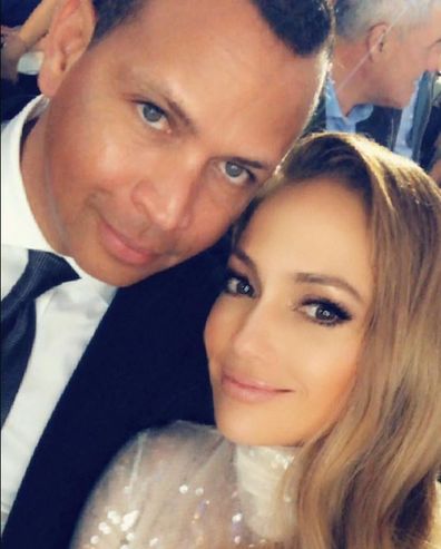 Alex Rodriguez and Jennifer Lopez