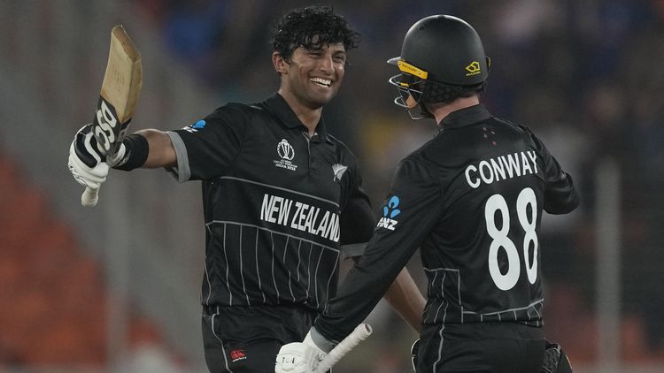 Watch: New Zealand duo belt a record 43 runs off single over