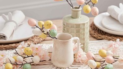 Eggciting Easter Stems &amp; Eggs Decoration 5 Piece from Big W