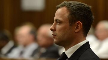 Oscar Pistorius is sentenced on October 21, 2014. (Getty)