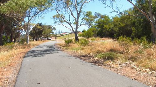 Cyclists heard the man's cries for help but could not save him.