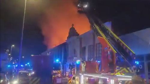 Fire at the Teatre nightclub