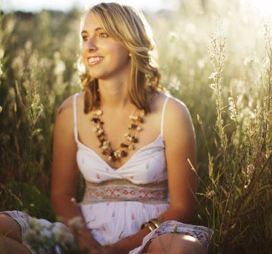 Steph a decade ago, in a shoot she did with James before she went blind.