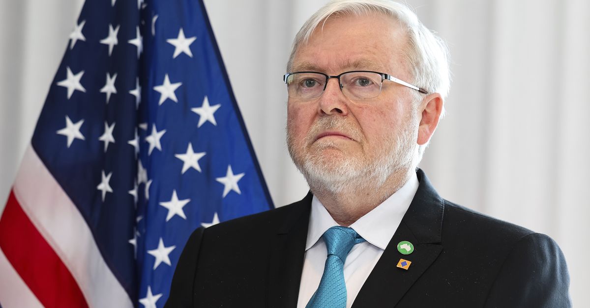 Anthony Albanese backs 'magnificent' ambassador Kevin Rudd after Donald ...