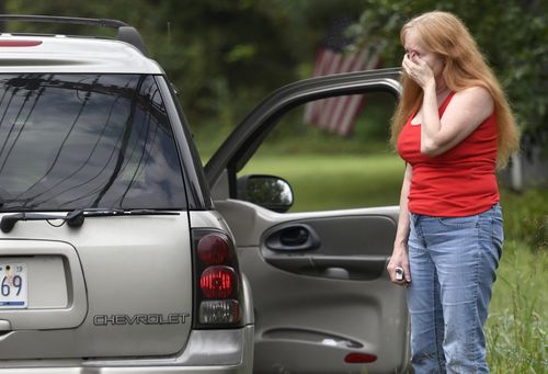 The incident sent survivors screaming and running in all directions.