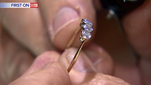 Anyone who believes the ring is theirs is urged to contact the 9NEWS Brisbane newsroom. (9NEWS)