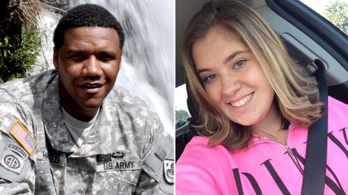 Charleston Hartfield and Bailey Schweitzer are two of the 59 people confirmed dead after the shooting. (AAP)