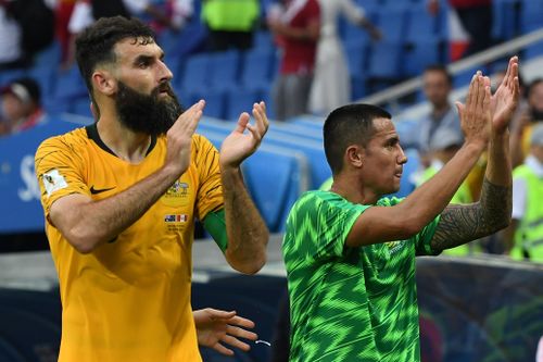 Prime Minister Malcolm Turnbull reached out to Socceroos Captain Mile Jedinak overnight to offer his condolences for the loss and his hopes for the next World Cup in Qatar in 2022. Picture: AAP.