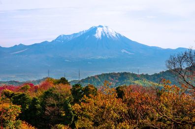 japan travel Mt Daisen