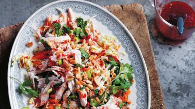 Recipe: <a href="http://kitchen.nine.com.au/2016/10/12/13/20/the-dinner-ladies-vietnamese-chicken-salad" target="_top">The Dinner Ladies Vietnamese chicken salad</a>