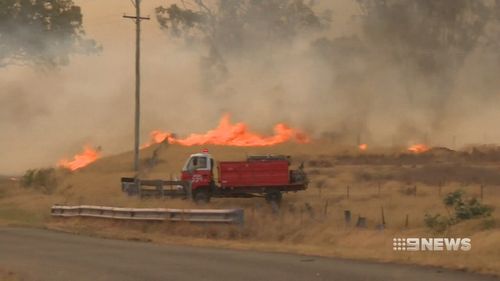 Fire services are working to contain the blazes with residents forced to evacuate from the dangerous conditions.