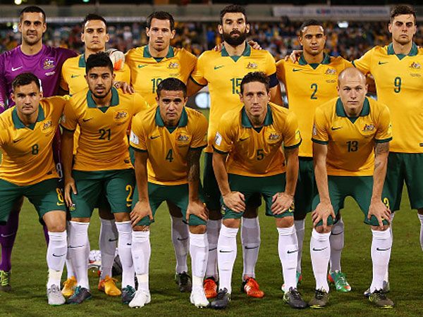 The Socceroos. (Getty)