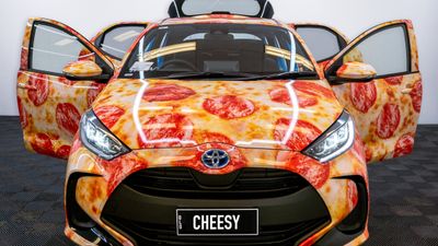 Domino's reveals you chance to win a pepperoni pizza car