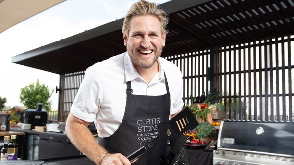 Curtis Stone with his new BBQ Collection.