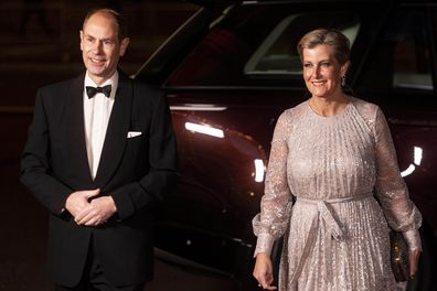 LONDON, ENGLAND - DECEMBER 01: Prince Edward, Earl of Wessex and Sophie, Countess of Wessex attend the Royal Variety Performance at the Royal Albert Hall on December 1, 2022 in London, England. (Photo David Parry - WPA Pool/Getty Images)
