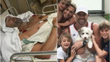 'Life can change so quickly': AFL champion suffers stroke at 40