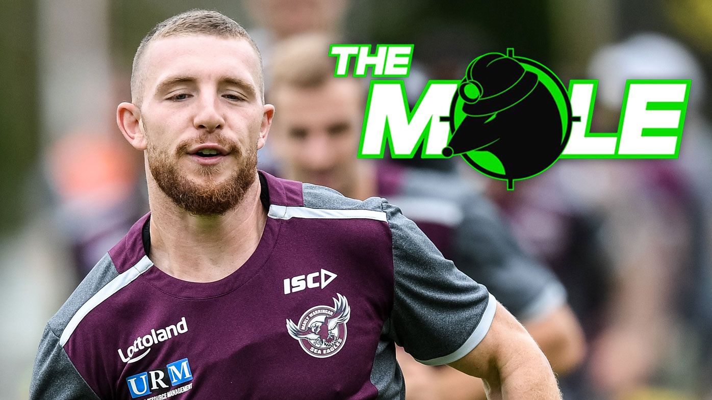 Manly five-eighth Jackson Hastings poised to go into exile in England over fallout with club, reports The Mole