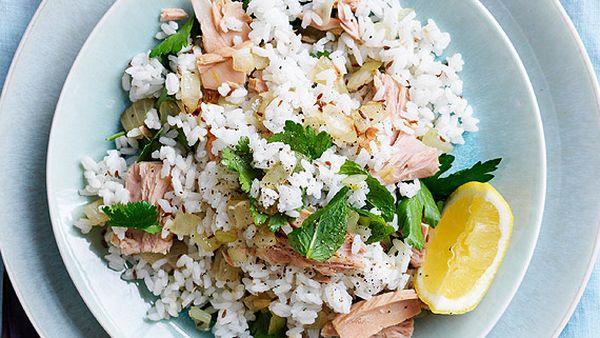 Poh's spiced tuna and coriander rice