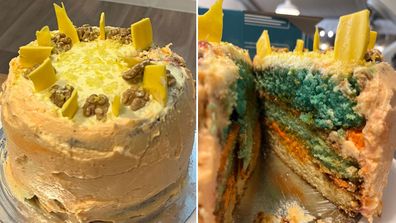 Cake final outside and inside