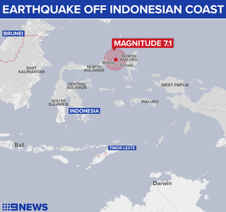 Indonesia Tsunami Warning Cancelled After 7 1 Magnitude Earthquake