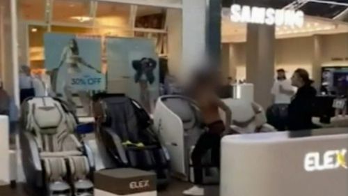 A 16-year-old boy is in police custody after being charged over a shocking knife scare at the Westfield Carousel shopping centre in Perth.