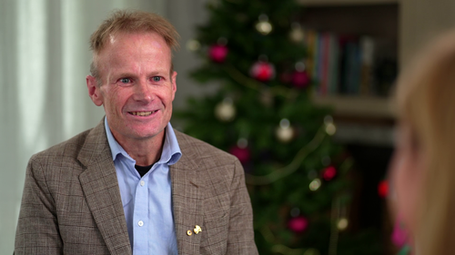 Il professor Richard Scolyer non si aspettava di essere vivo lo scorso Natale, figuriamoci questo.
