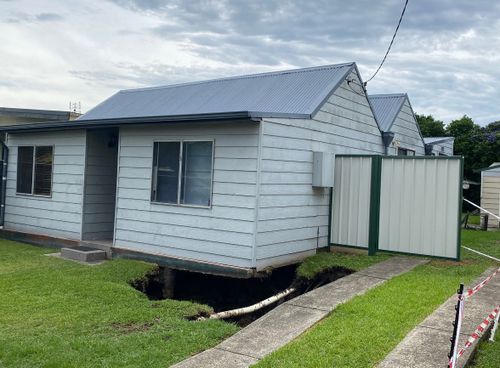 A﻿ second sinkhole has opened in Newcastle, just two days after a separate sinkhole forced residents out of their homes last week. 