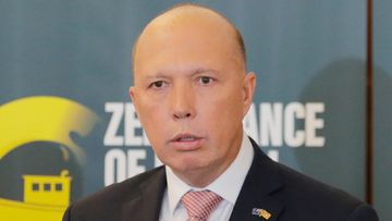 Peter Dutton says there's no asylum seekers on Christmas Island.