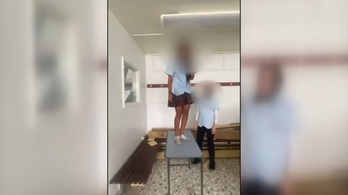 The 13-year-old student at Kingsgrove North was subjected to a five-hour bullying ordeal by a group of female students.