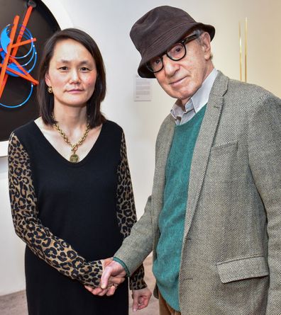 Soon-Yi Previn and Woody Allen 
