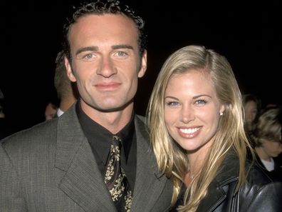 Julian McMahon and Brooke Burns during Cookies Fortune Los Angeles Premiere in Hollywood, California, United States. 