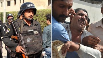 Armed separatists have stormed the Chinese Consulate in Pakistan's southern port city of Karachi, triggering an intense hour-long shootout during which seven were killed.
