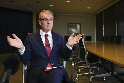 NSW Opposition Leader Michael Daley said he was human and the long election campaign had taken its toll just days out from polling booths opening. (AAP Image/Lukas Coch)